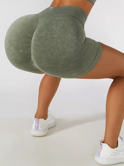 Seamless track shorts