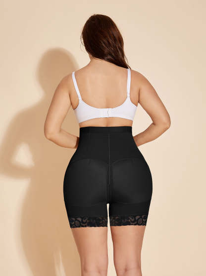 ChicCurve Shaper Buttocks Shorts for Women - Black