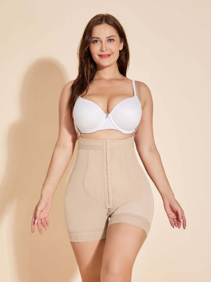 Faja Compression Open Bust Body Shapewear for Women Hourglass Curve - Tan