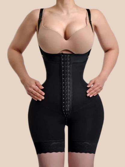 Women Body Hourglass Girdle - Rib-height, Mid-leg