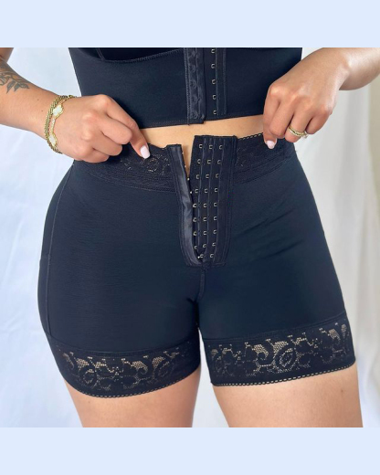 Smooth Butt Lift Shaping Short with Hooks