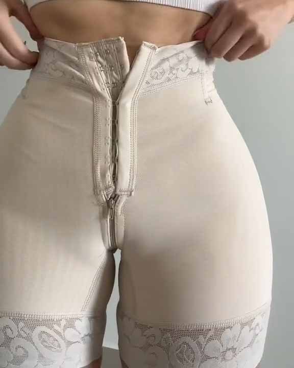 Lace High Waist Butt Lift Shaper Shorts