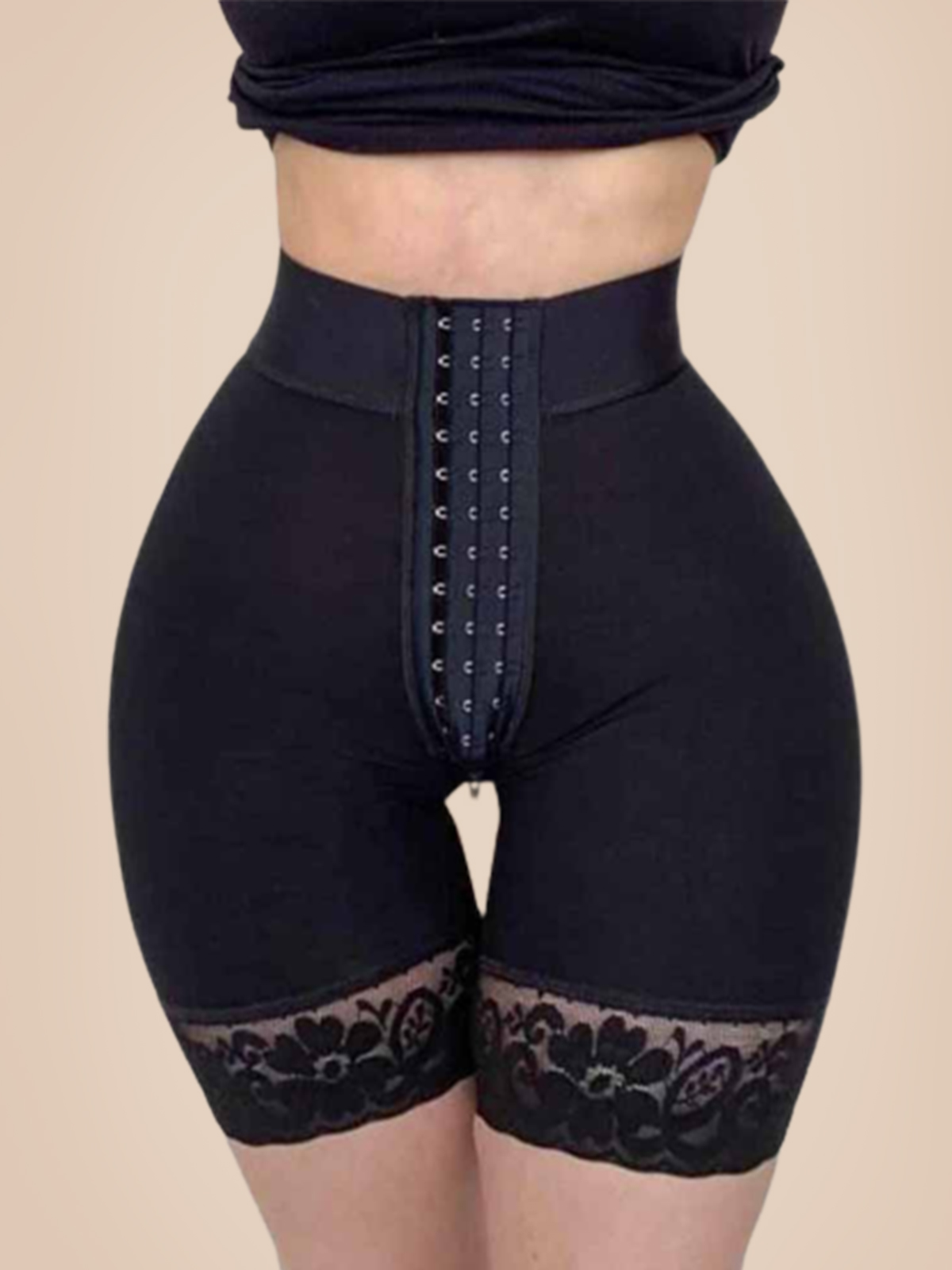 Butt Lifter Compression Garment Front Closure Tummy Control