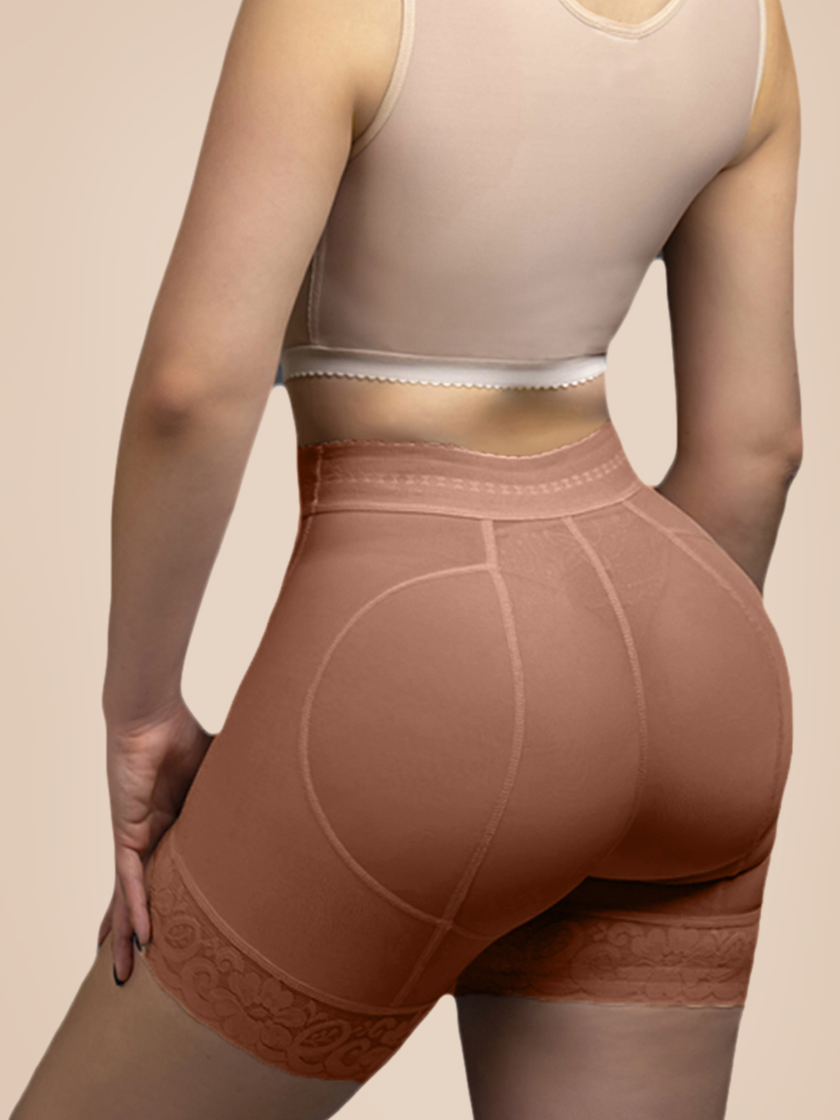  Post Liposuction High Compression Tummy Control Shorts 