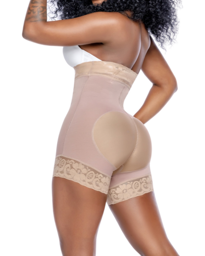 Women High Waist Hip Enhancer Lace Control Shorts