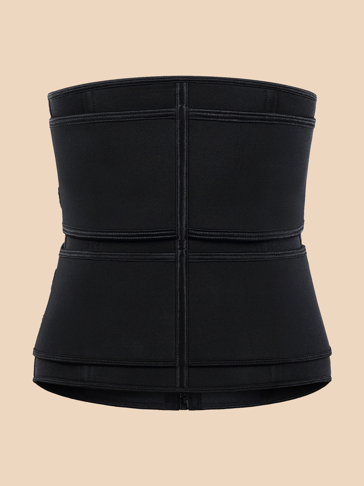 Body-Shaping Zip-Reinforced Neoprene Corset