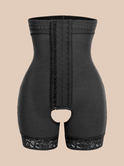 Women's Body Slimming Pants Waist Slimmer Shaper Postpartum Control Panties Open Bust Bodysuit