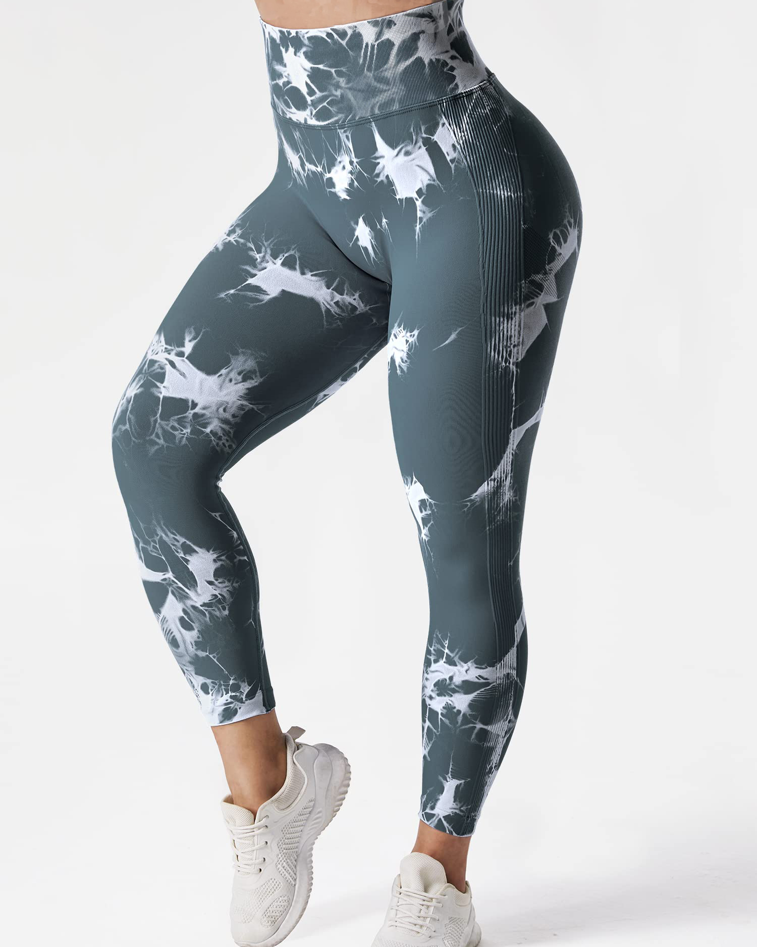 Seamless Leggings for Women High Waist Yoga Pants, Scrunch Butt Lifting Elastic Tights