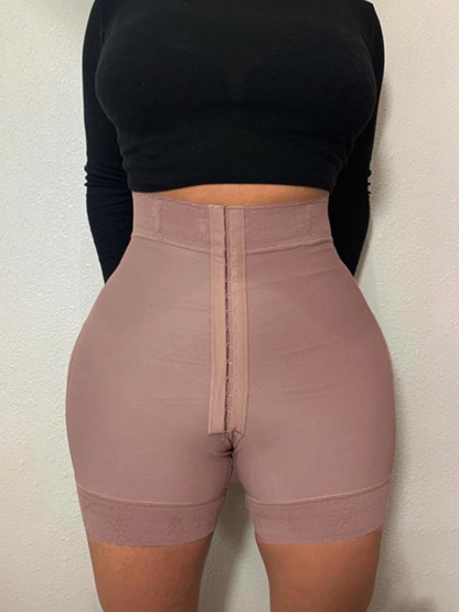  High Compression Garment (powernet) Butt Lifter 3 Hook Butt Lifting Shorts 