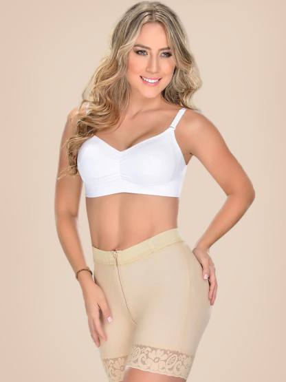 Beige Butt Lifter SHORT Girdle 3722