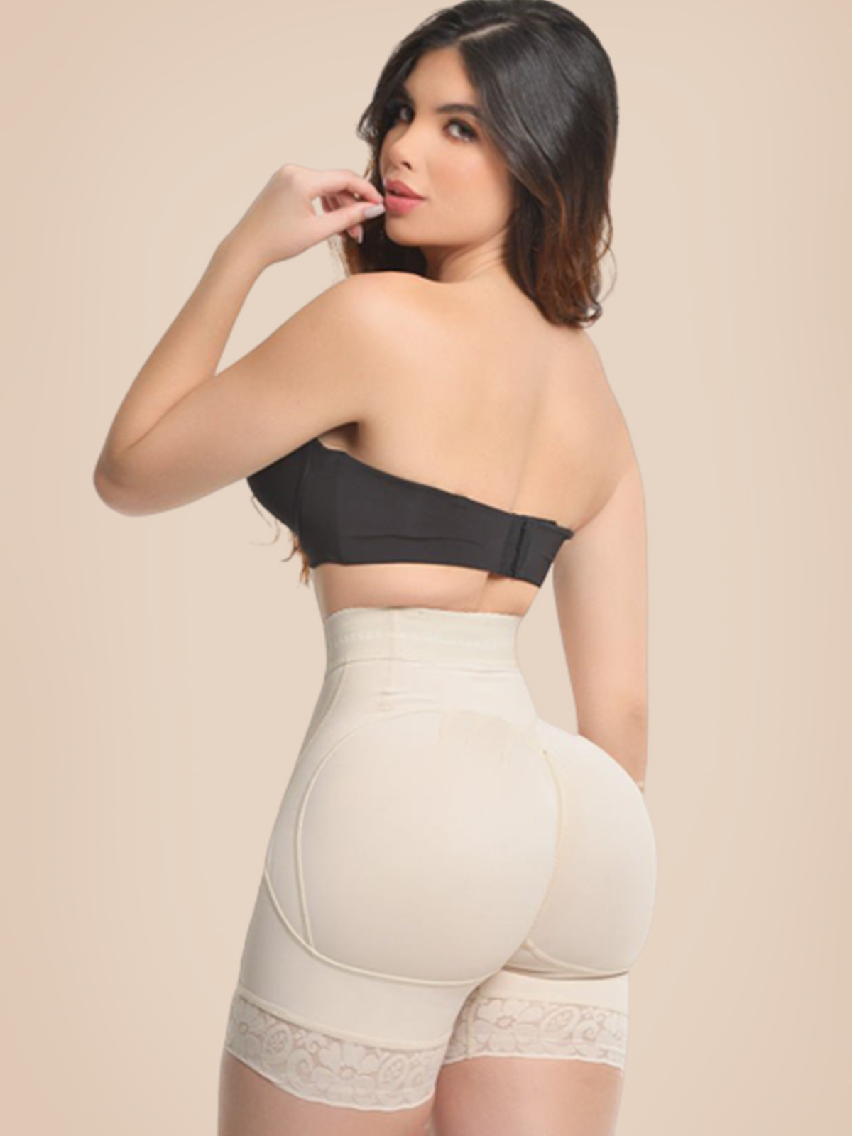Double Size High Waist Push Up Short With Bootylicious Enhancement