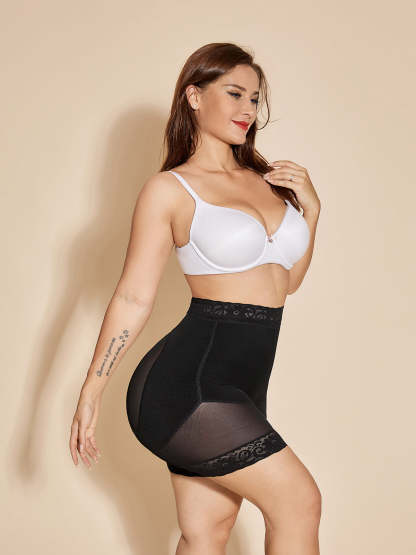 Shapewear Shorts Tummy Tuck Waist Trainer High Waist Body Shaper Shorts Thigh Slimmer Butt Lifter