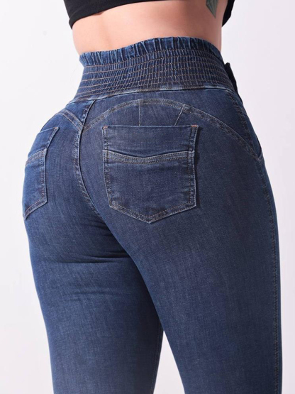 High-waisted Women Denim Leggings