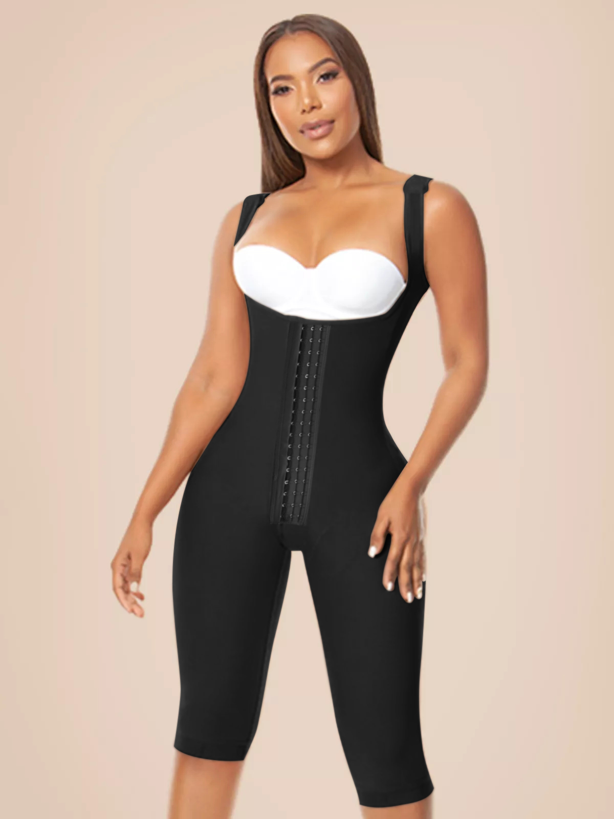 3-level Continuous Fastening High Compression Garment Post Surgery Shapewear Natural Butt Lifting