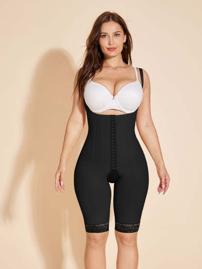 ChicCurve Women Body Shaper Stage 2 Faja Boned Shapewear