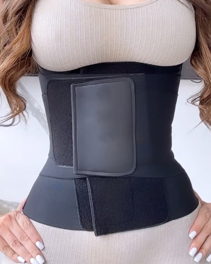 Black Belly Hourglass  Waist Trainer Belt