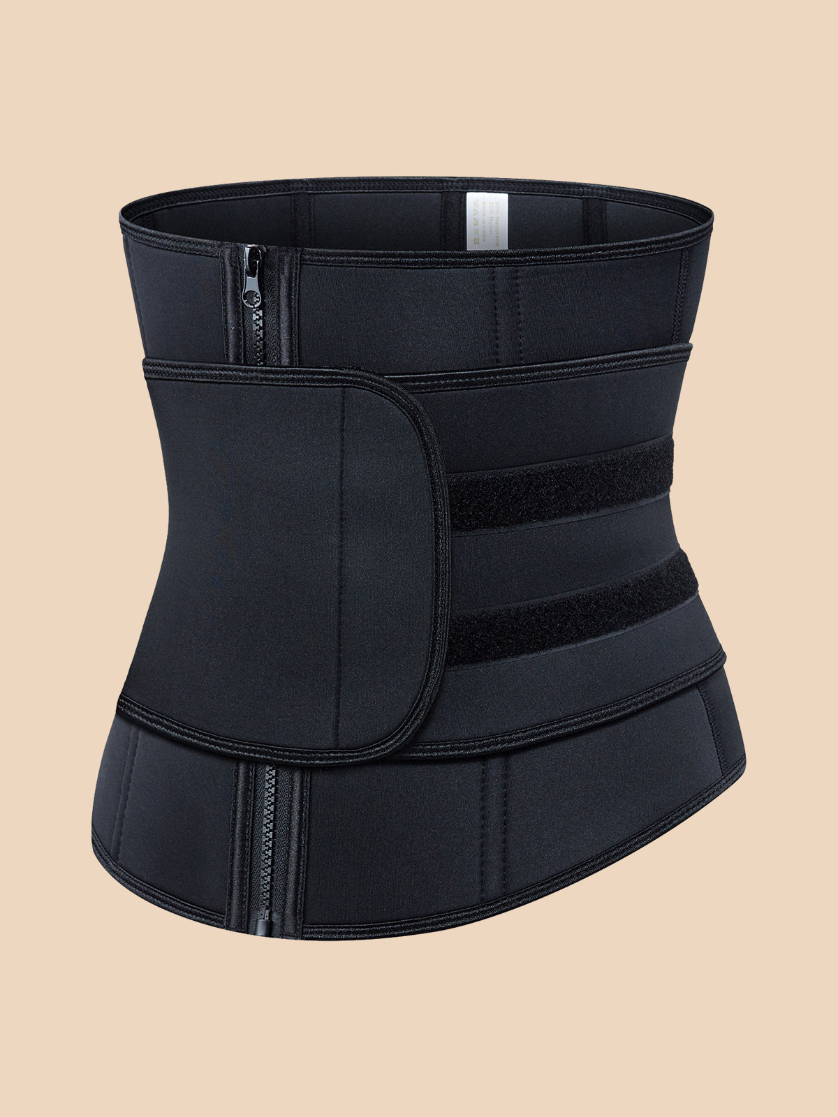 Rubber Zip Girdle Sports Tummy CorsetChicCurve