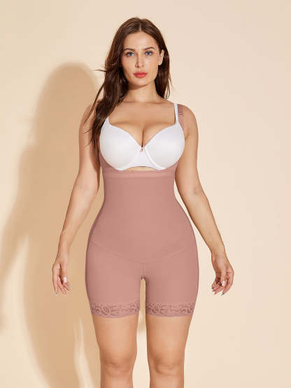 ChicCurve Women Open Bust Slimming Seamless Shapewear 