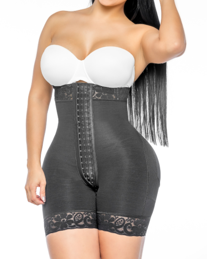 High Waisted Hourglass Short with Hooks