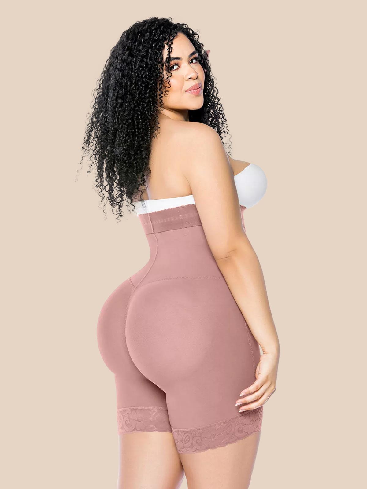 Butt Lifter Shaper Panties Tummy Control Fajas Colombianas Bbl Shorts Hip Enhancer  Shapewear 3 Hook Flat Belly Sheathing size XXL Color Black