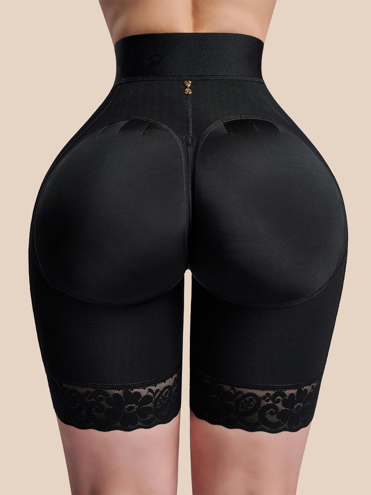 Women's Flat High Waist Stretch Shorts