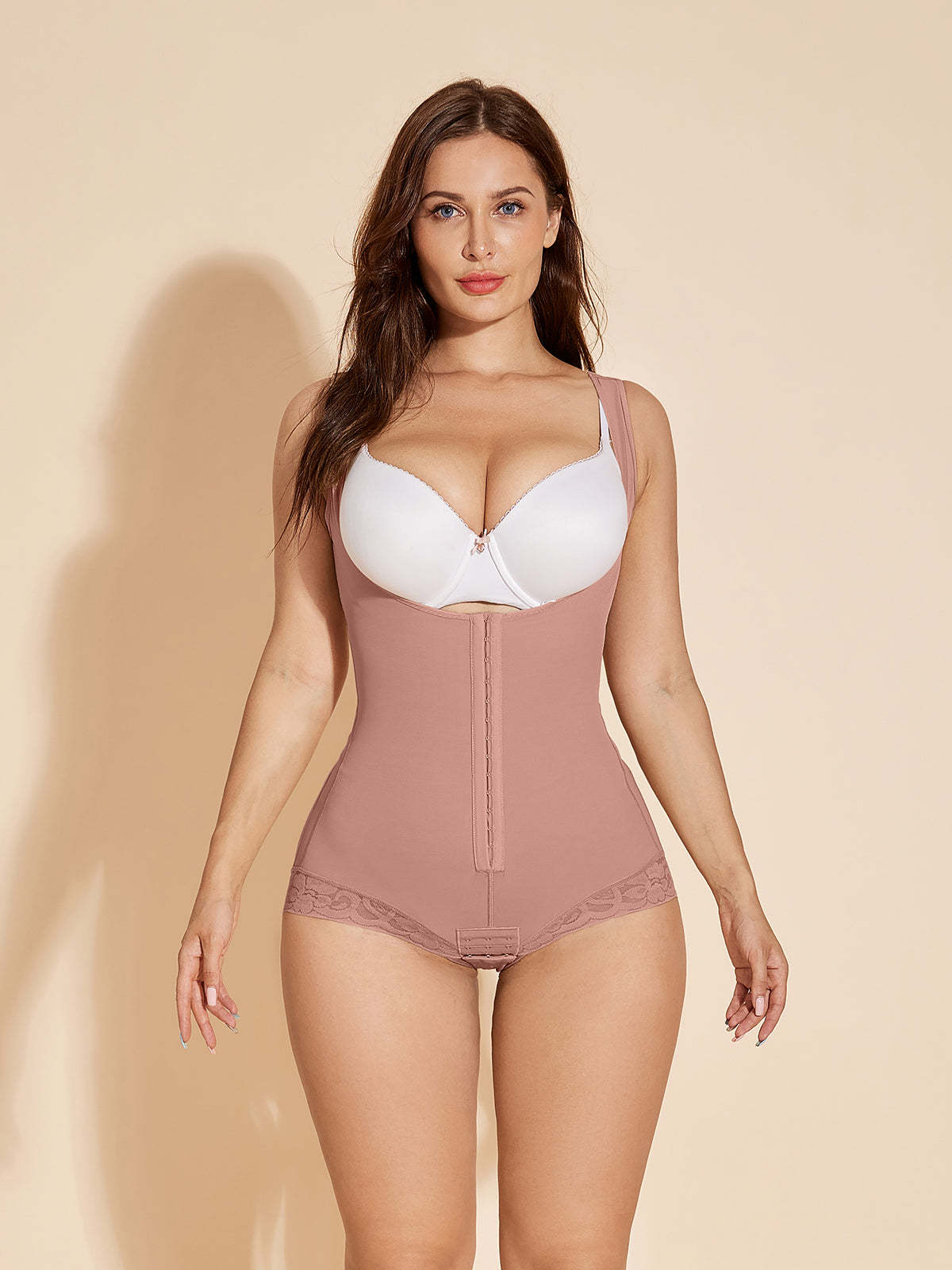  ChicCurve Body Shaper Butt Lifting Shapewear Short Hooks