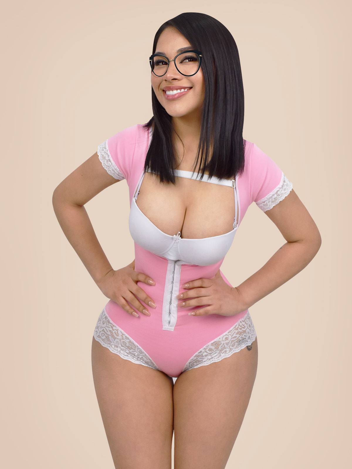 Body Premium Manga Corta