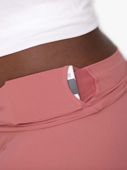 High Waist Nude Yoga Clothes Nine Points Sports Fitness Leggings