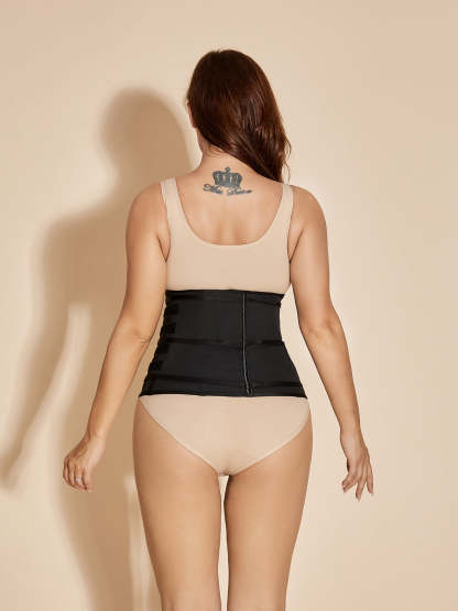 Velcro Waist Trainer Corset High Compression Tummy Wrap Belt
