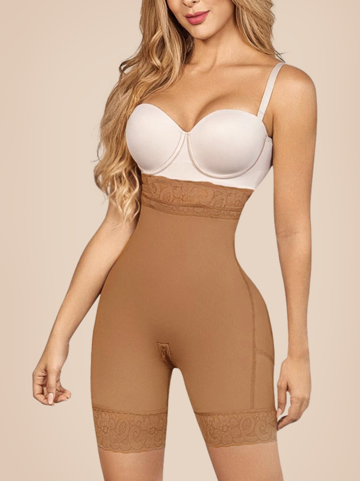 Women Butt Lifter High Waist Hip Enhancer Pads Underwear Shapewear Lace Padded Control Panties 