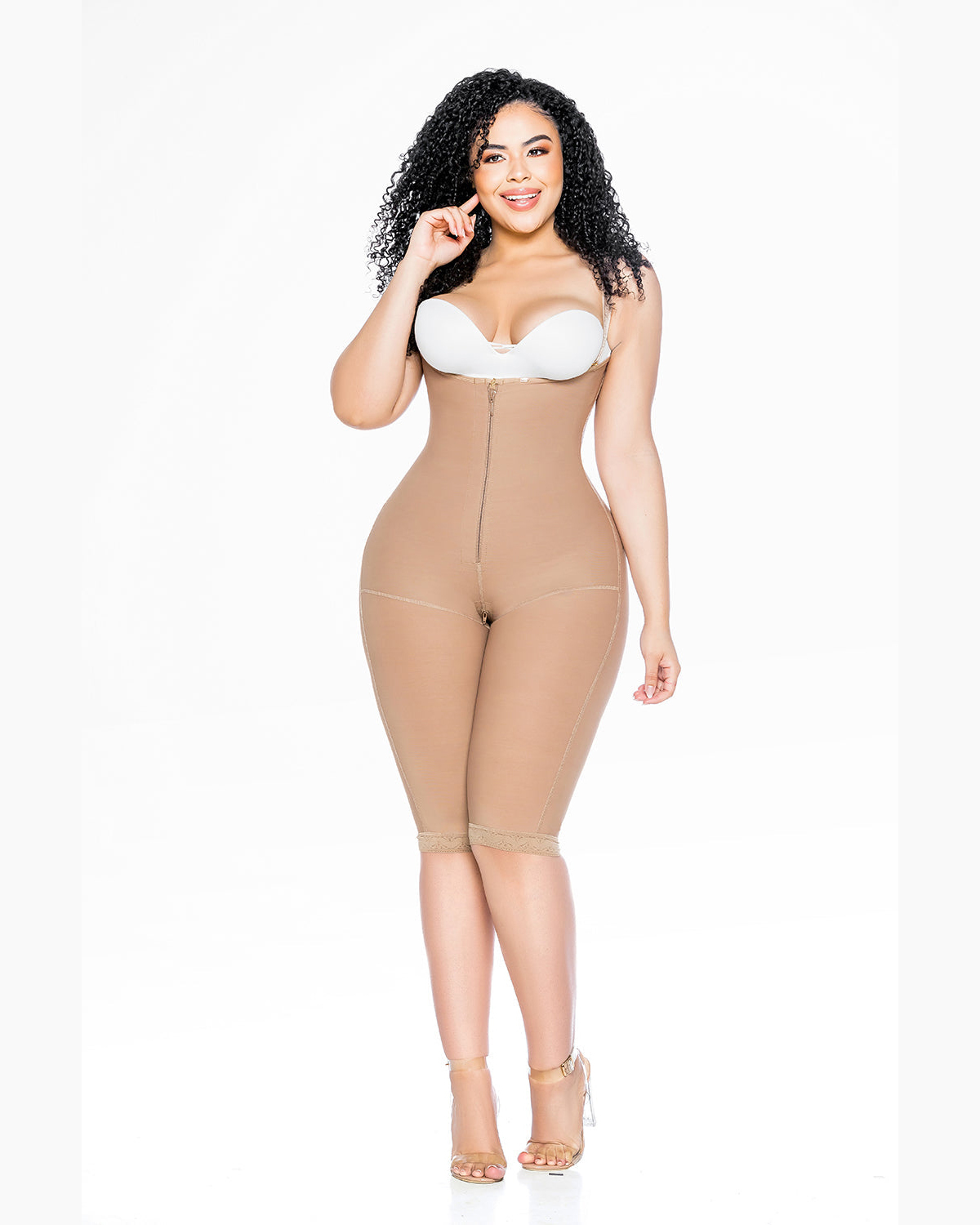 Glamorous Invisible Effect Girdle Shapewear with Zipper