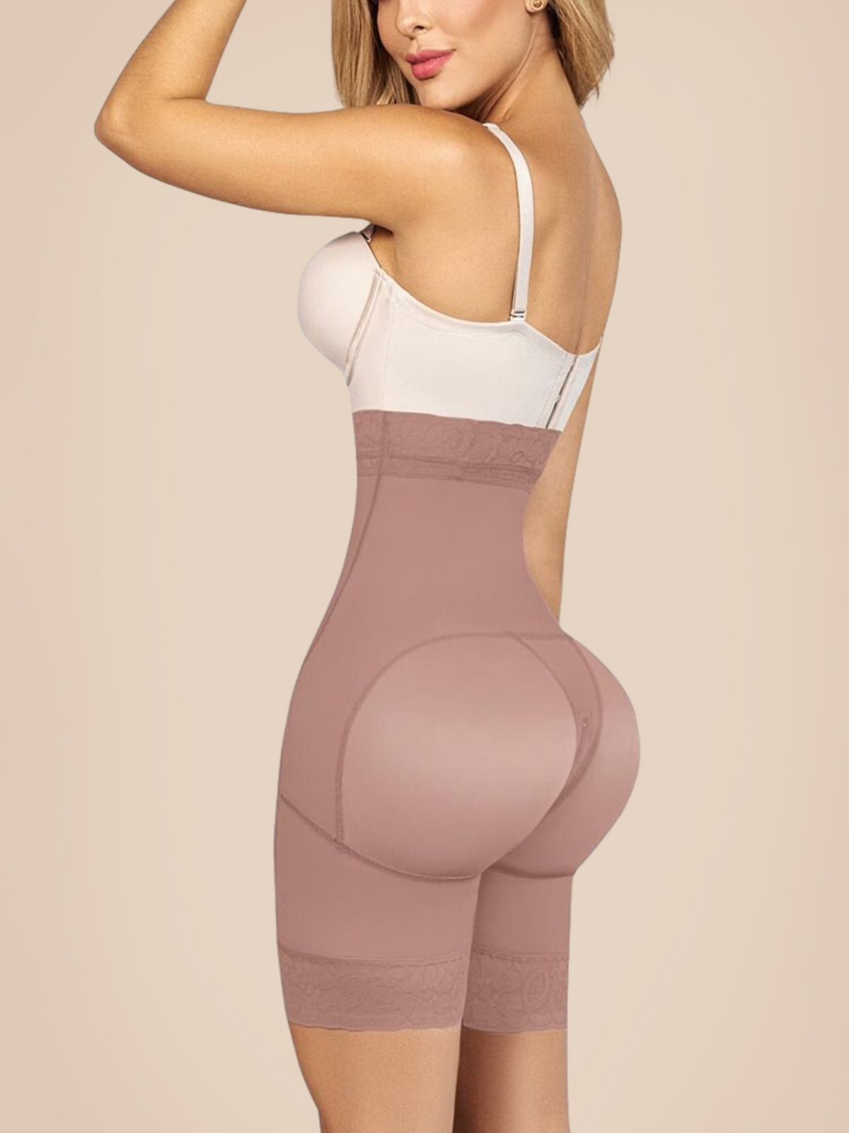 Women Butt Lifter High Waist Hip Enhancer Pads Underwear Shapewear Lace Padded Control Panties 