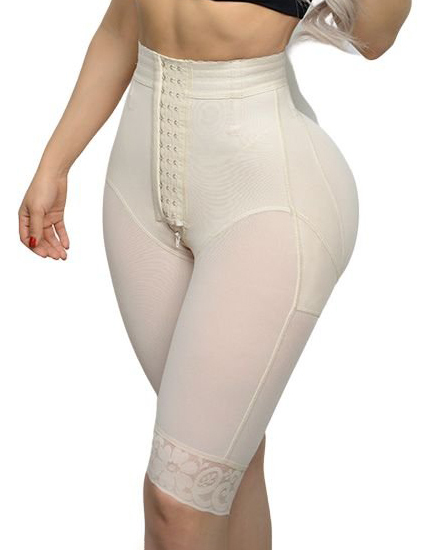 High Compression Waist Butt Enhancing Shapewear Shorts-ChicCurve
