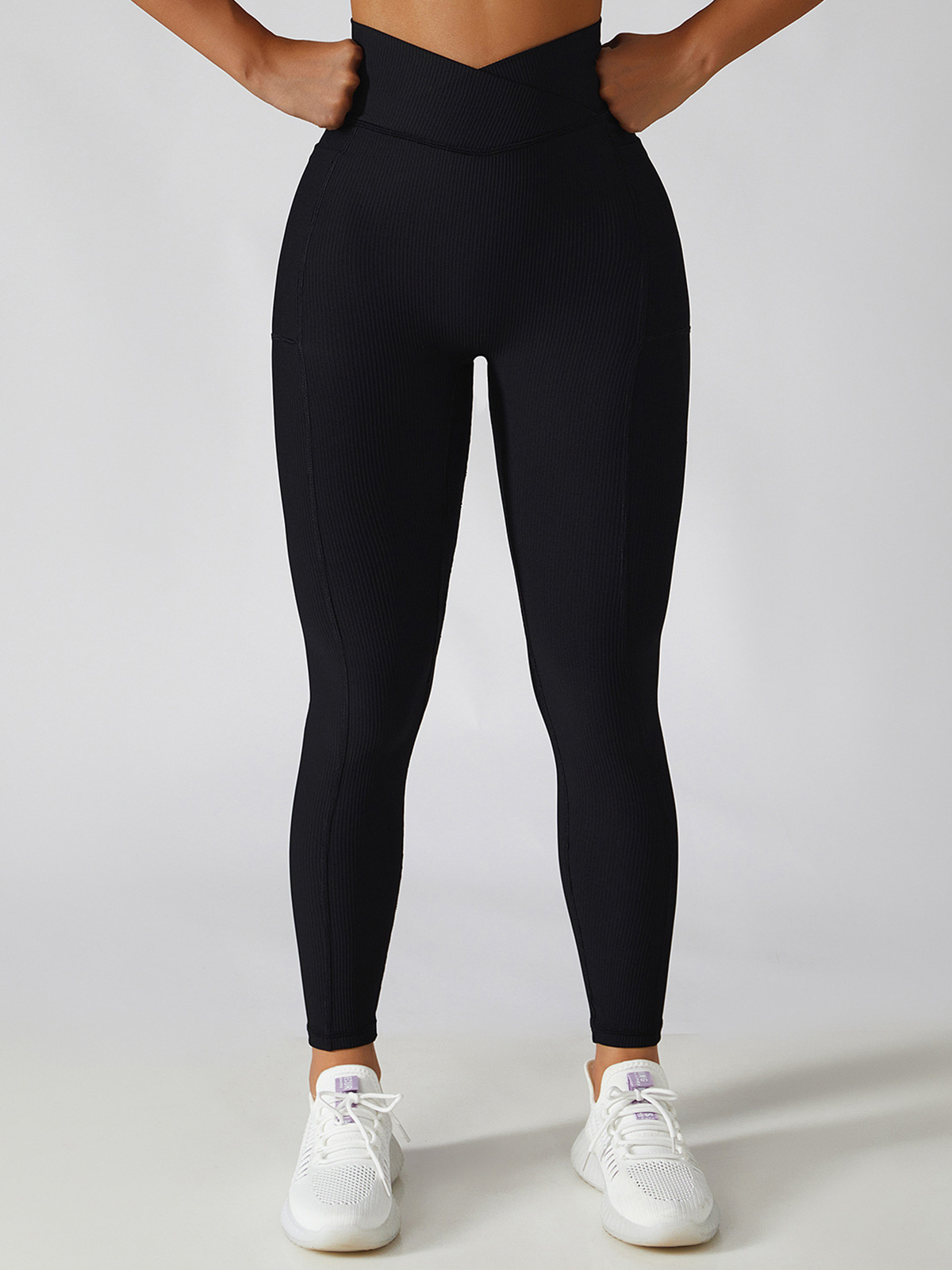 High Waist Fitness Pants Skinny Peach Hip Lift Running Pants