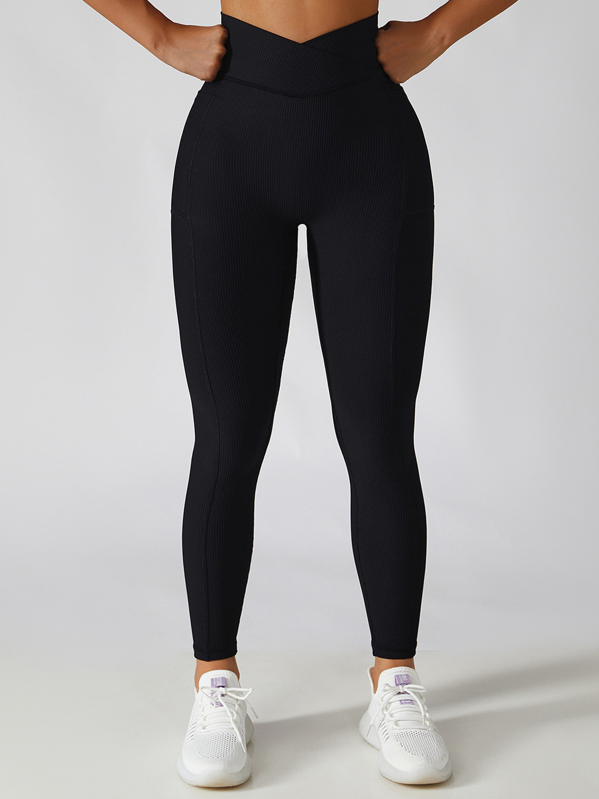 High Waist Fitness Pants Skinny Peach Hip Lift Running Pants