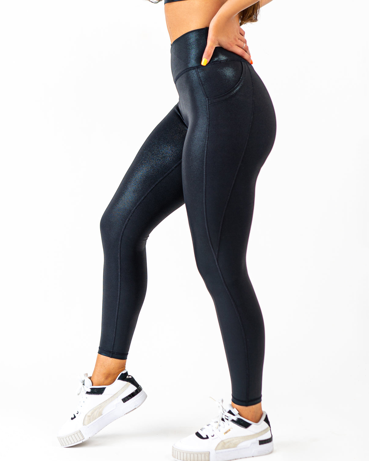 Sports Leggings- Black