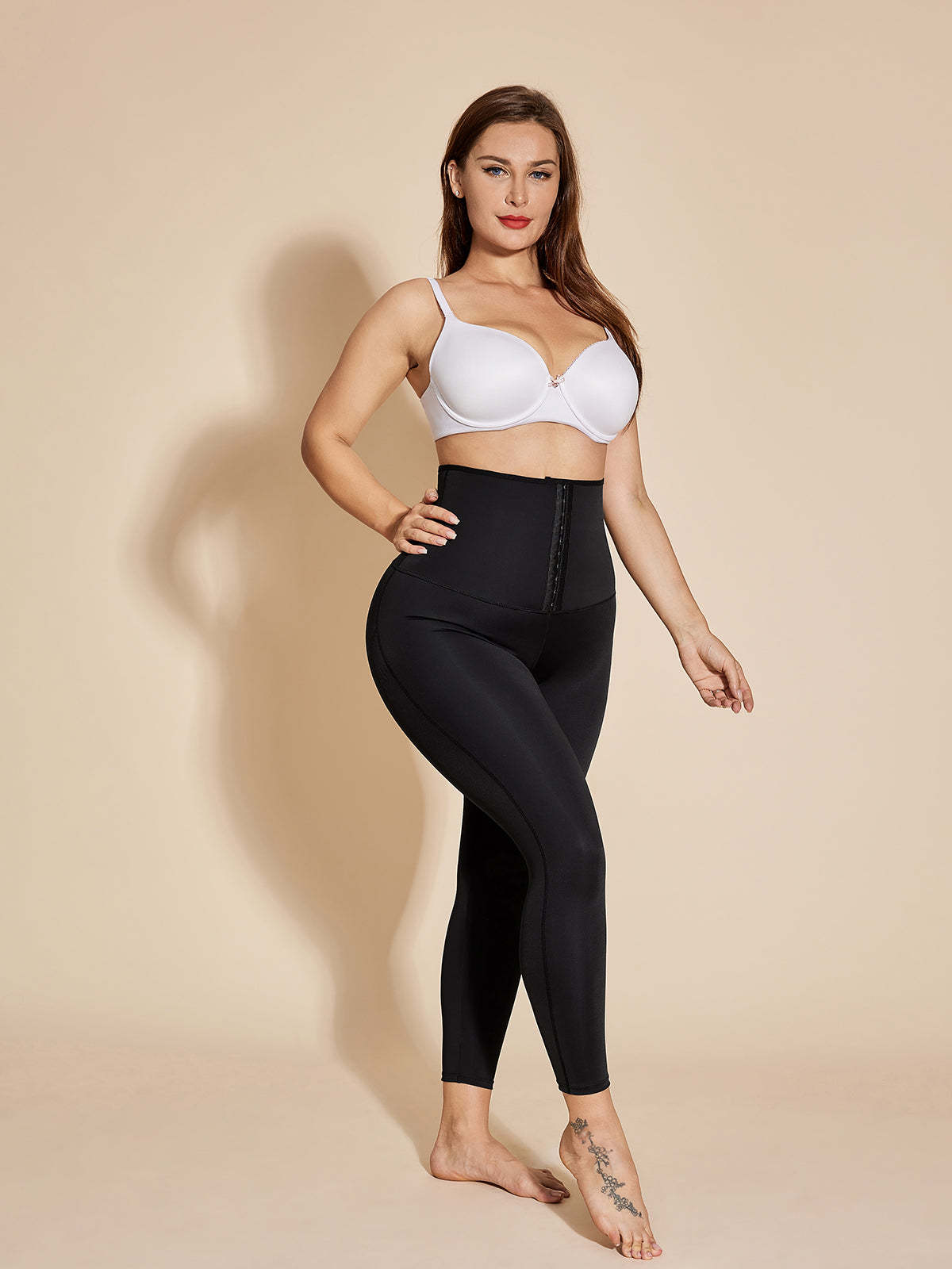 High Waisted Thigh Slimmer Shapewear Shorts Fajas Shorts Sculpting Body Shaper Control Panty