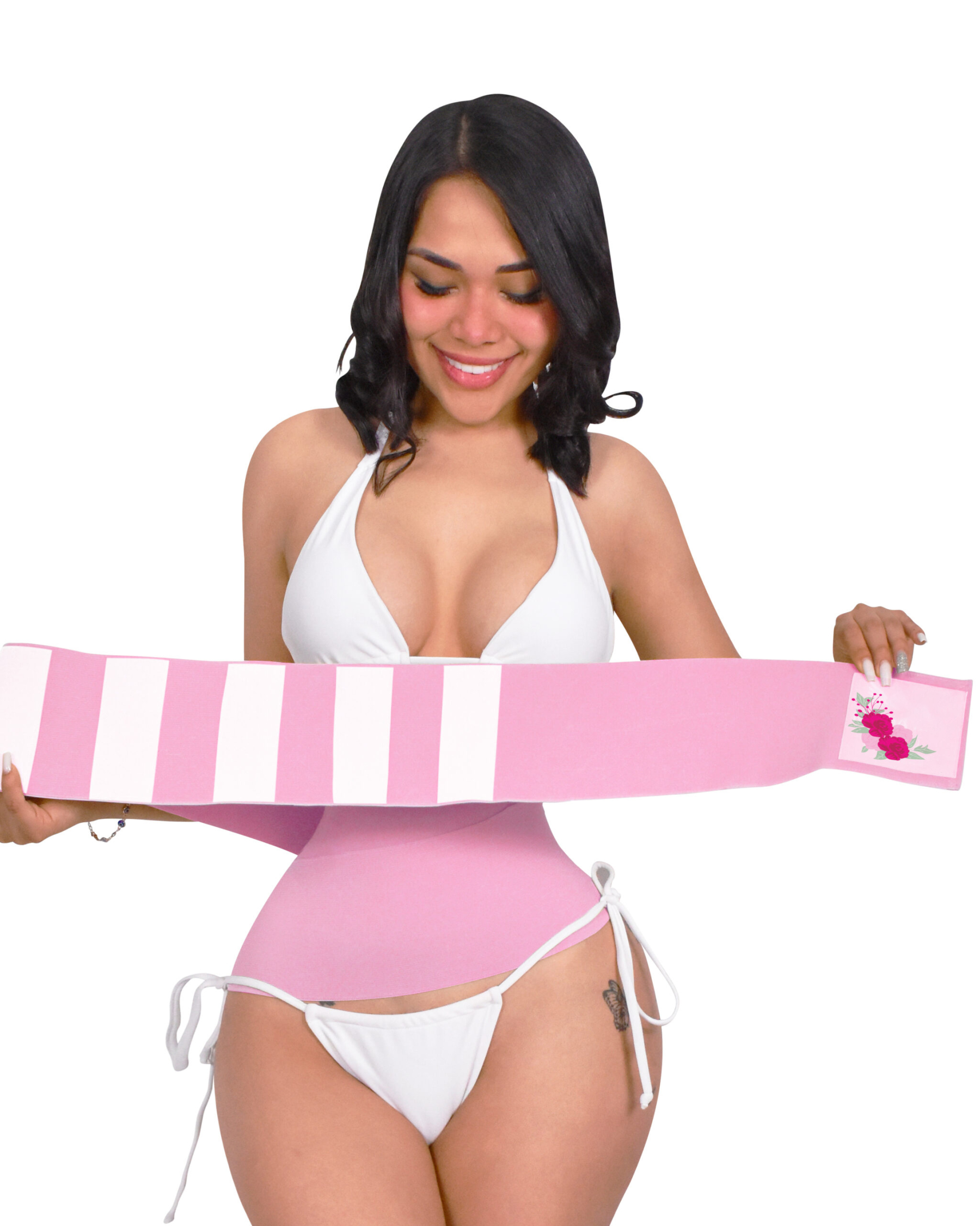 Invisible Tape Hourglass