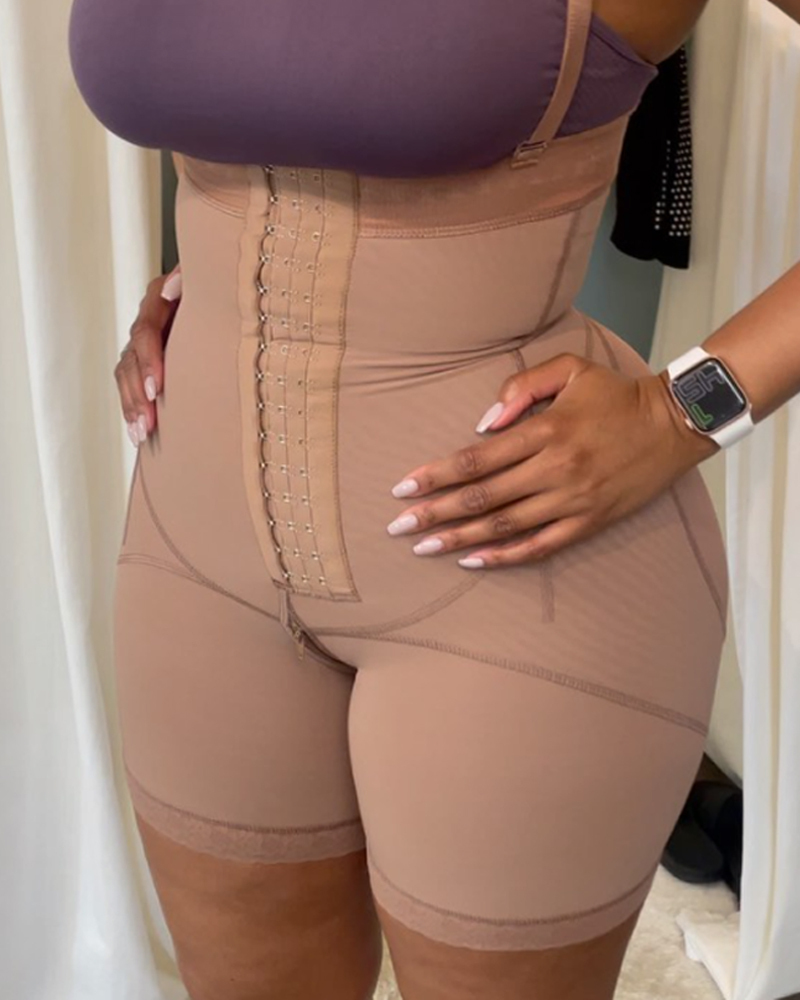 Womens High Waisted Butt Lifter Body Shaper Tummy Control Waist Trainer Butt Pads