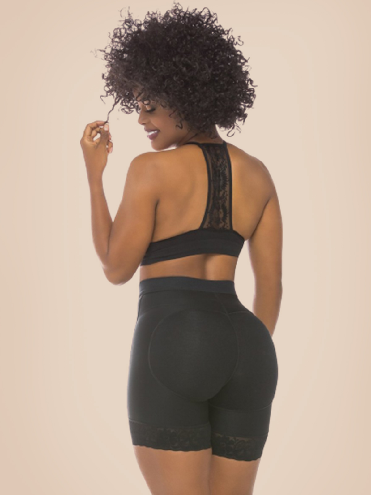 High Waist Women Hip Enhancer Underwear Lace Butt Lifter Shapewear Panties Shaper