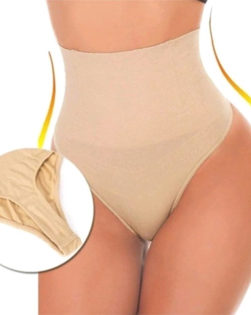 High Compression Strap Panties Lingerie Double Dental Floss Modeling Zero Belly