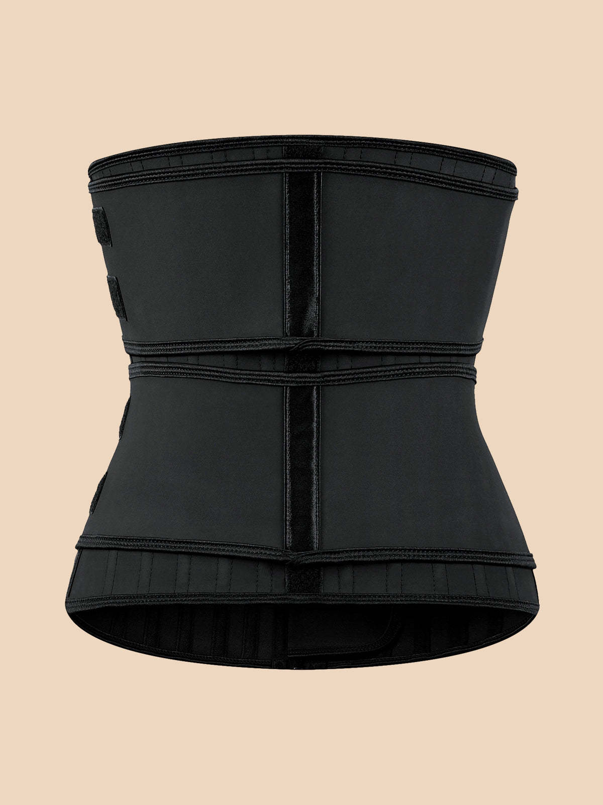 Corset Latex Buckle Waist Corset Belt Latex Rubber Straps Corset