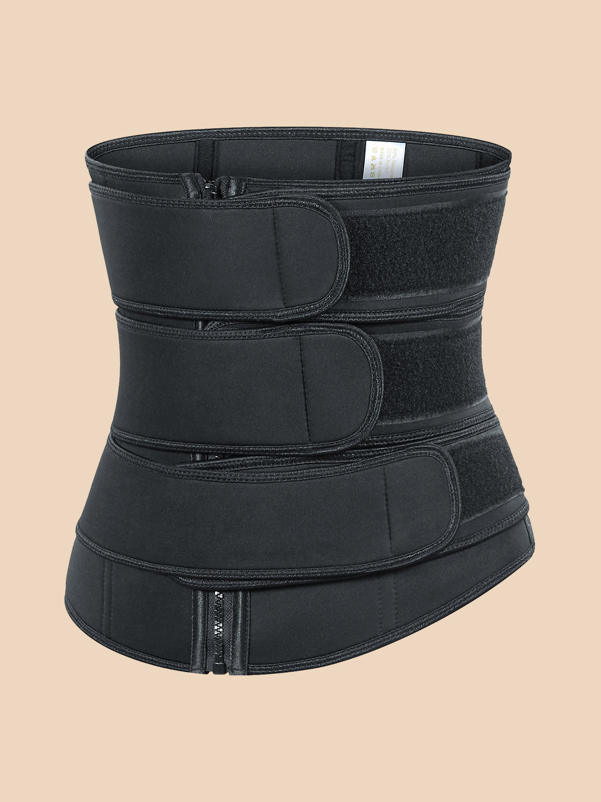 Body-Shaping Zip-Reinforced Neoprene Corset