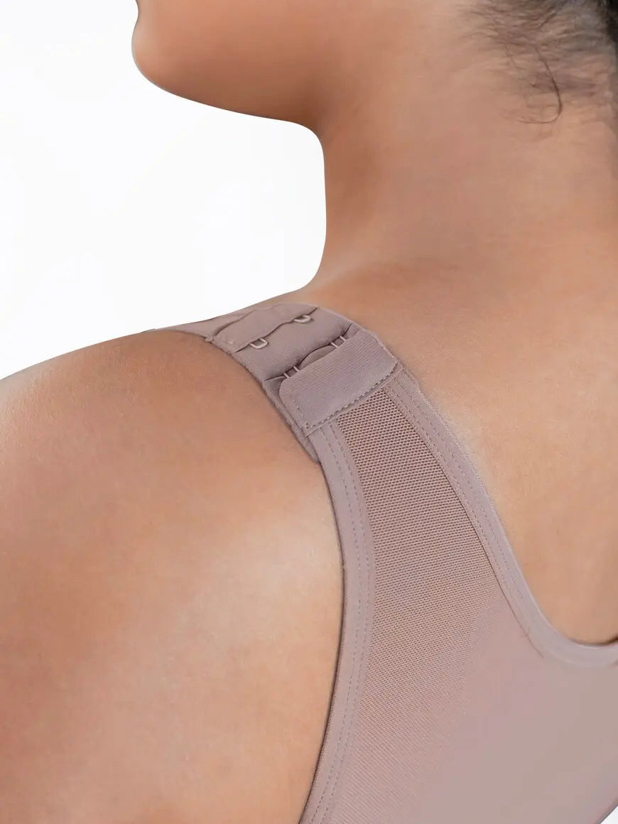 Women's Compression Adjustable Shaping  Bra with Hooks