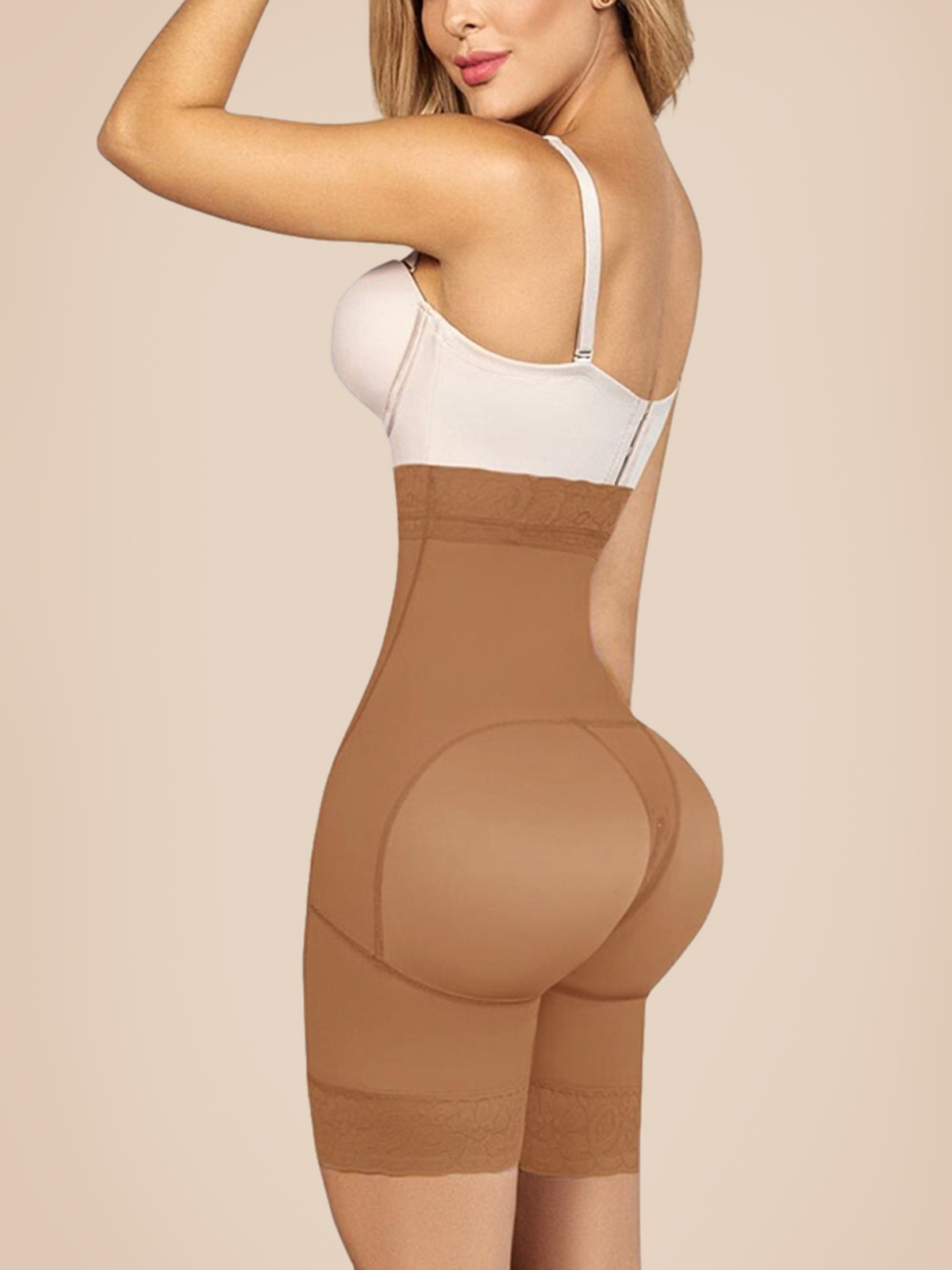 Women Butt Lifter High Waist Hip Enhancer Pads Underwear Shapewear Lace Padded Control Panties 