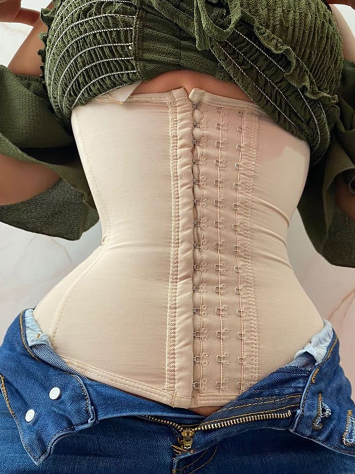 High Compression Waist Trainer Tummy Control Hourglass Figure Cincher 