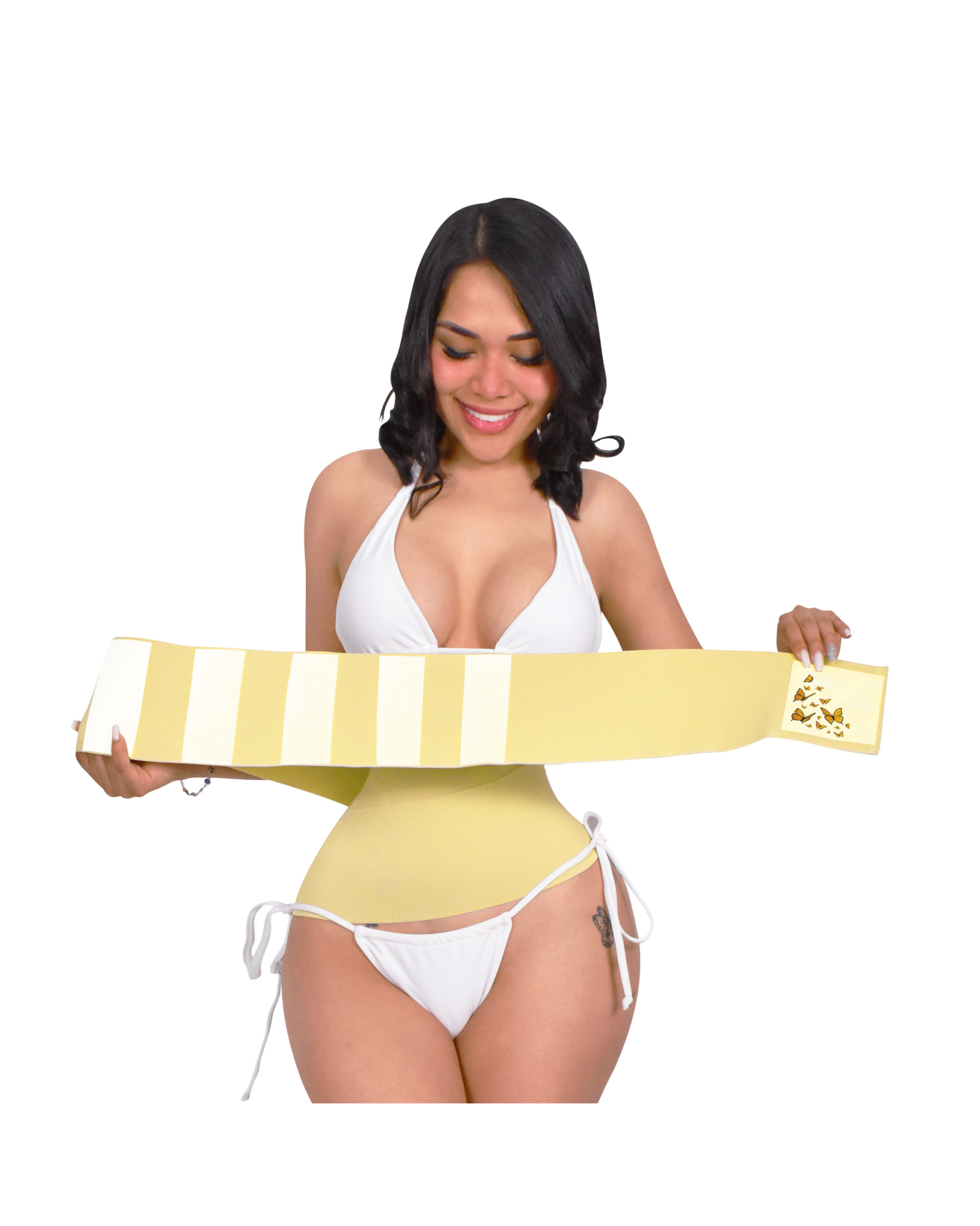Invisible Tape Hourglass