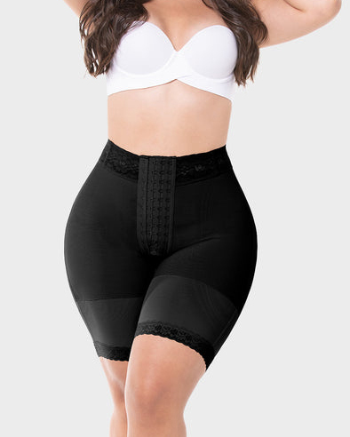 Lace High Waist Hip Lift Shorts