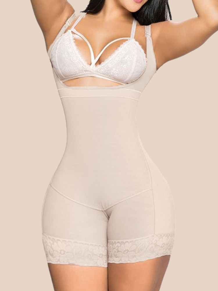 Liposculpture Invisible Girdle High-back Short - Light Line