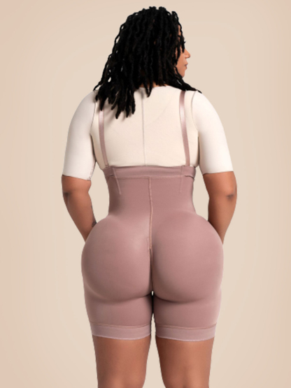 High Double Compression Garment Abdomen Control Hook And Eye Closure Tummy Control Adjustable Bodysu